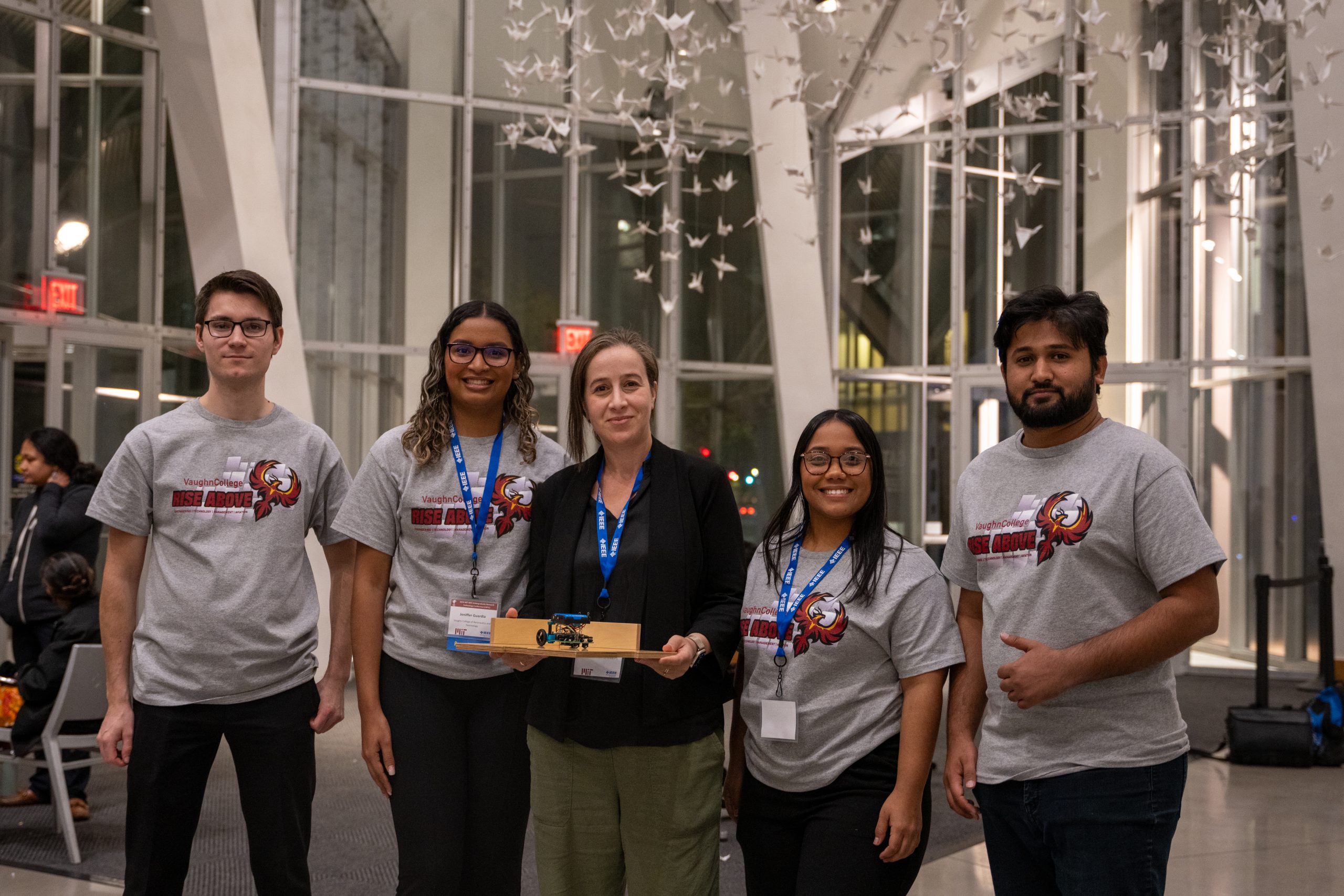 Vaughn College Participates in 2024 IEEE MIT Micromouse Competition